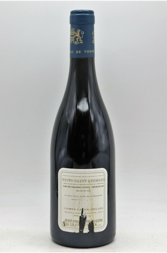 Comte Liger Belair Nuits Saint Georges 1er cru Clos des Grandes Vignes 2012 -5% DISCOUNT !