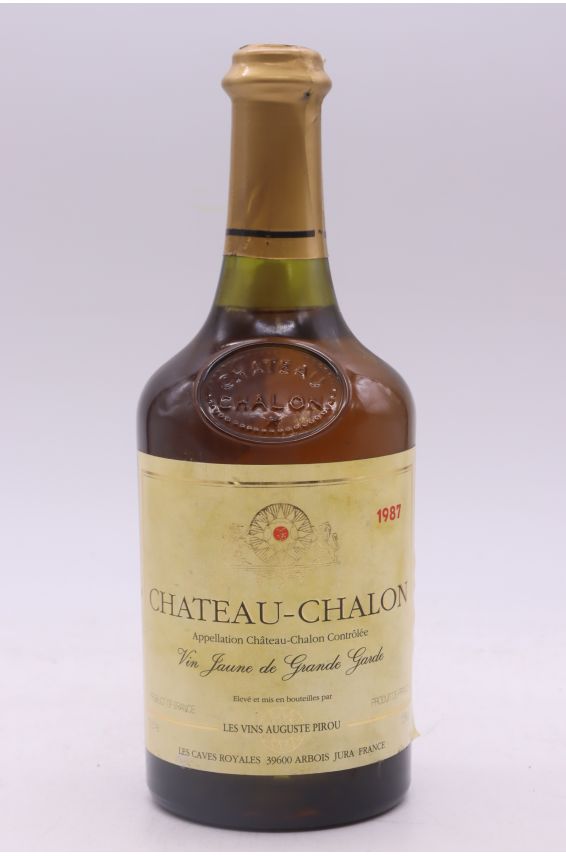 Auguste Pirou Château Chalon 1987 62cl