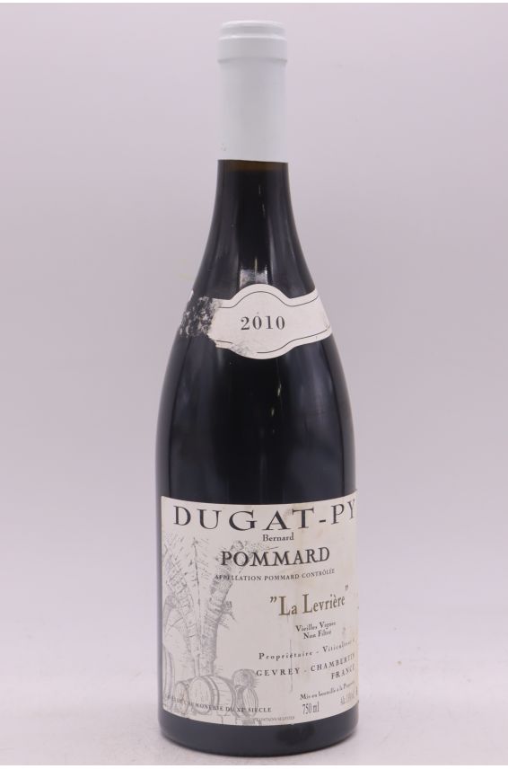 Dugat Py Pommard La Levrière Vieilles Vignes 2010 -5% DISCOUNT !