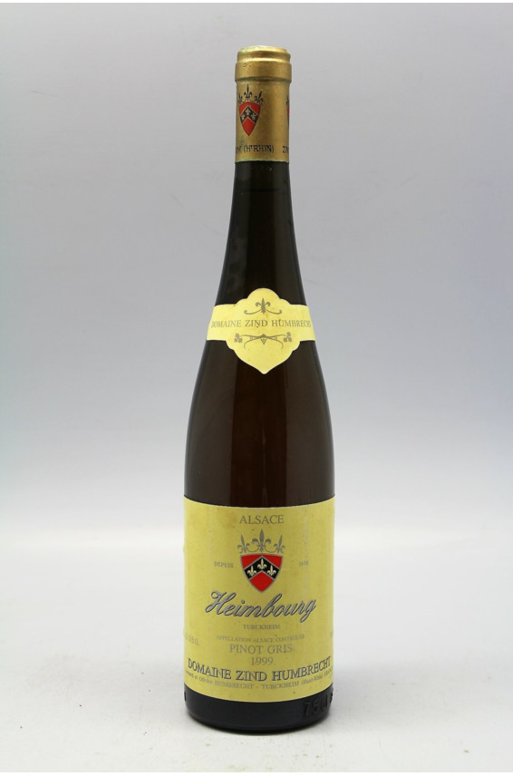 Zind Humbrecht Alsace Pinot Gris Heimbourg 1999