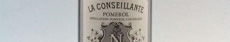 The picture shows a bottle of the great wine chateau La Conseillante in Pomerol from Bordeaux