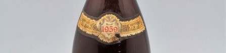 the picture shows a bottle of the1959 vintage