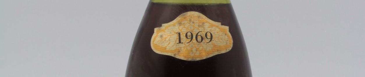 the picture shows a bottle of the 1969 vintage