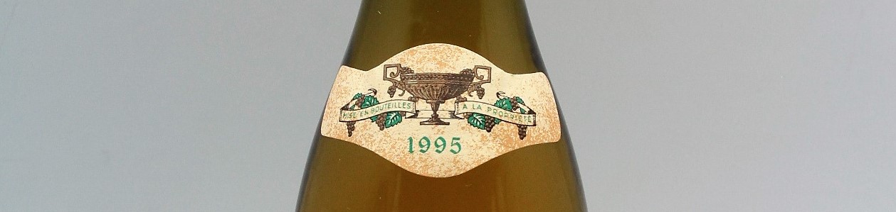 the picture shows a bottle of the 1995 vintage