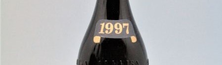 the picture shows a bottle of the 1997 vintage