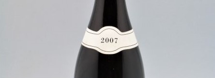 the picture shows a bottle of the 2007 vintage